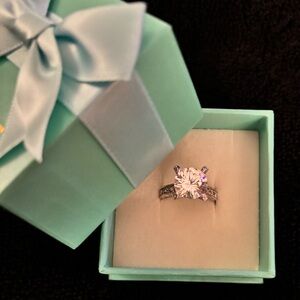 Vintage Style CZ Diamond Cocktail Ring